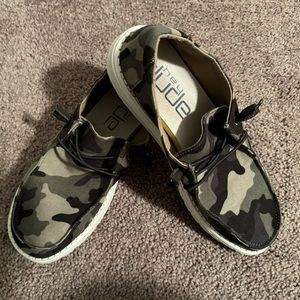 Women’s Camo HeyDude Shoes